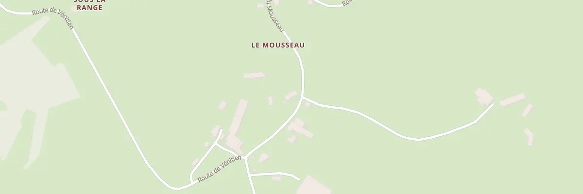 Plan du 56 Rte du Mousseau à Préporché