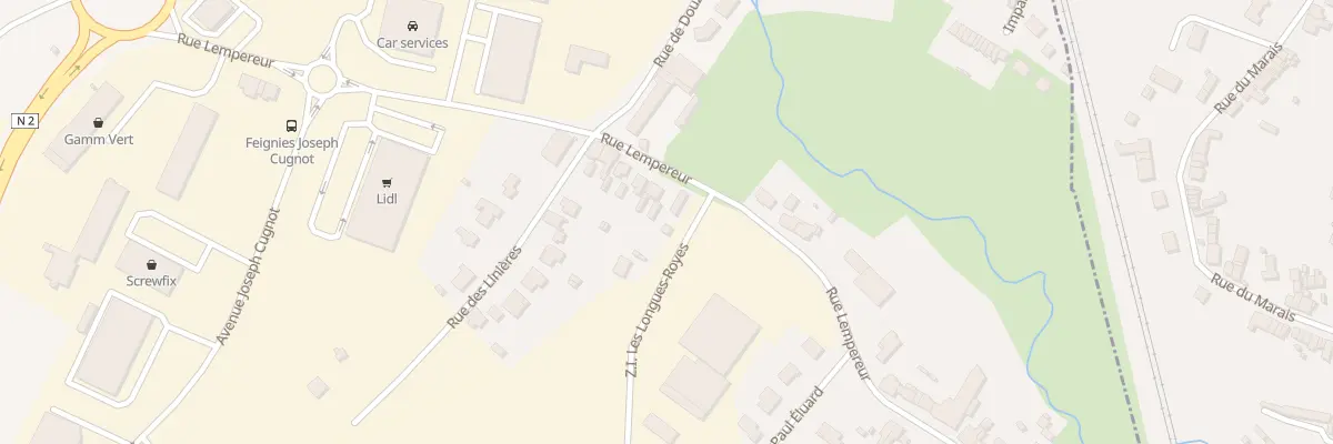 Plan du 52 Rue Lempereur à Feignies