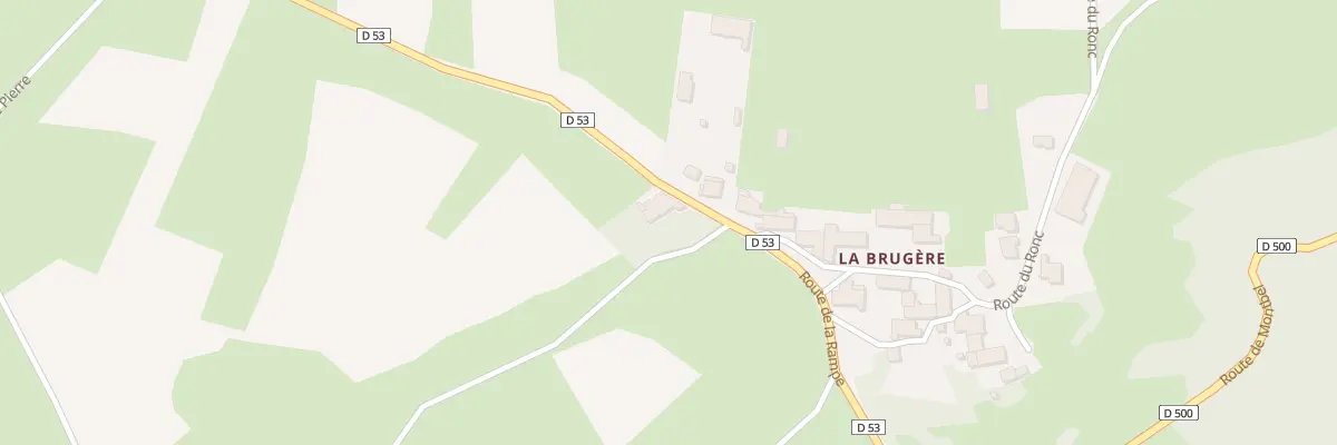 Plan du 5050 La Brugere à Saint-Arcons-de-Barges