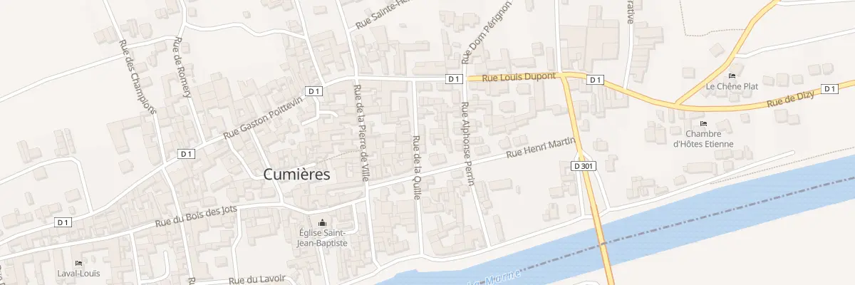 Plan du 67 Rue de la Quille à Cumières