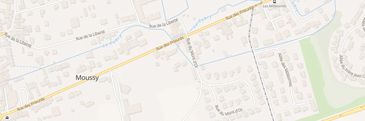 Plan du 6 Rue du Mont-d’Or à Moussy