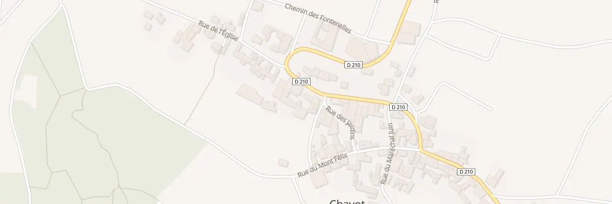 Plan du 6 Rue de la Libération à Chavot-Courcourt