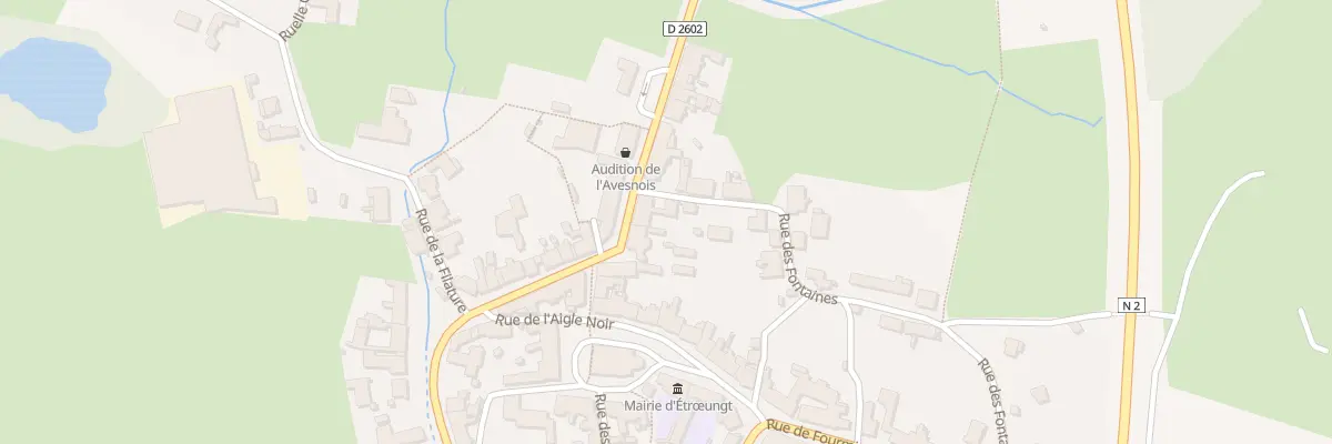 Plan du 55 Rue Jean Fostier à Étrœungt