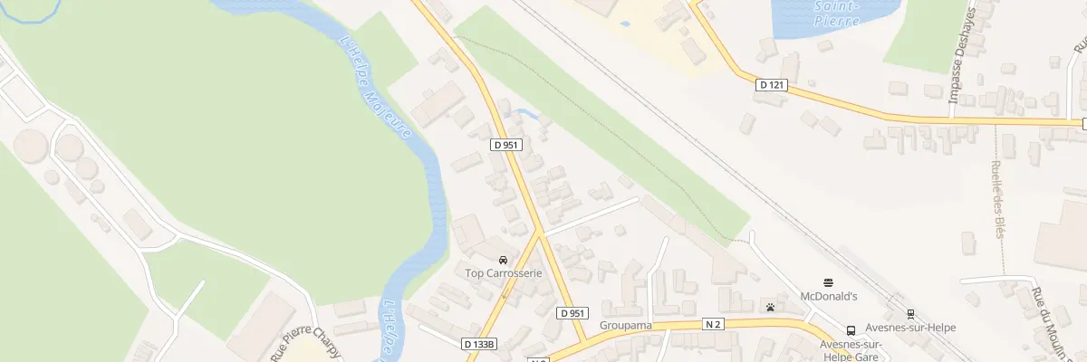 Plan du 16 Rue d’Aulnoye à Avesnes-sur-Helpe