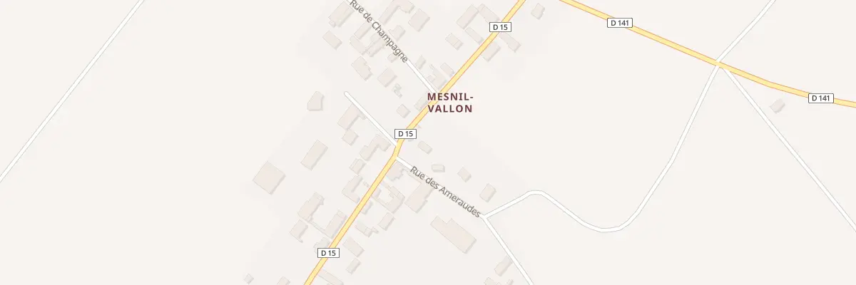Plan du 1 Rue des Ameraudes à Macey