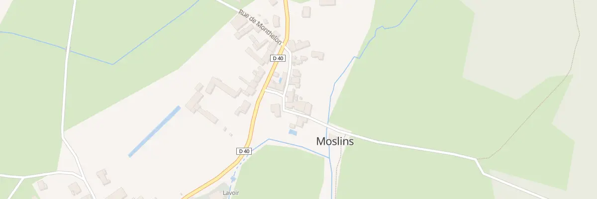 Plan du 95 Rue du Bois Ridet à Moslins