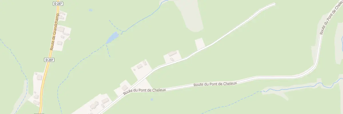 Plan du 525 Rte du Pont de Cheleux aux Guerreaux