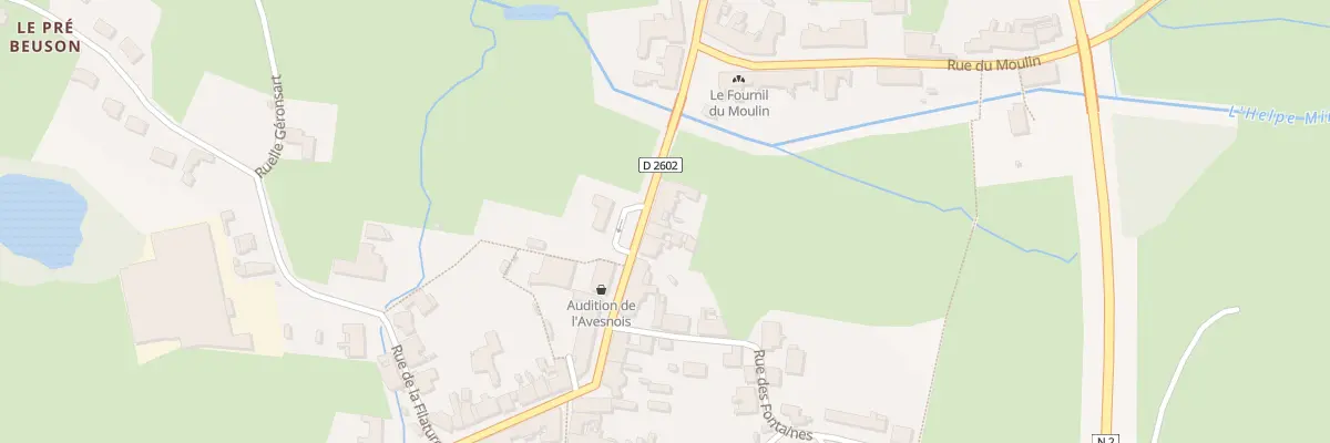 Plan du 69 Rue Jean Fostier à Étrœungt