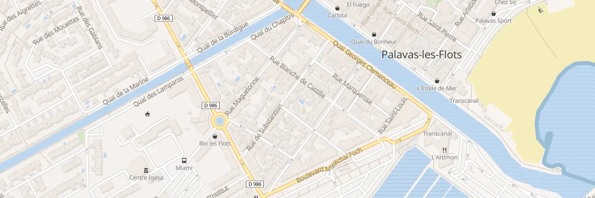 Plan du 15 Rue Substantion à Palavas-les-Flots