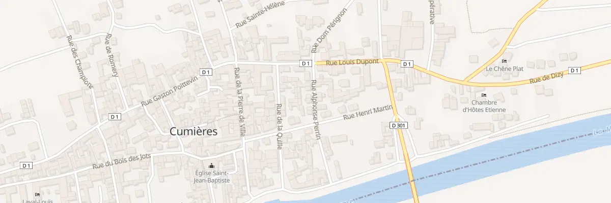 Plan du 56 Rue Alphonse Perrin à Cumières