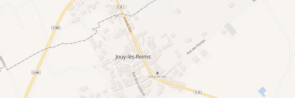 Plan du 2 Imp Chaulin à Jouy-lès-Reims