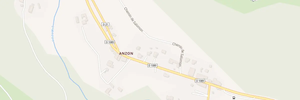 Plan du 5 Anzon à Solore-en-Forez