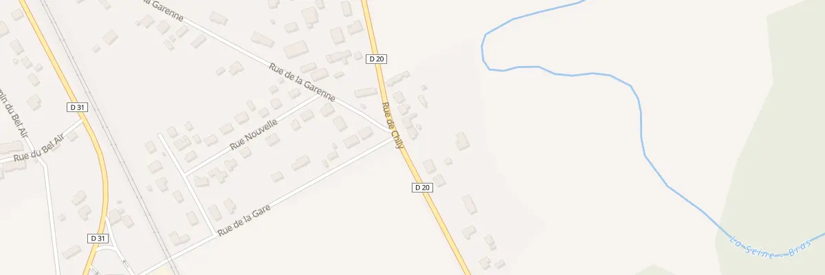 Plan du 12 Rue de Chily à Saint-Mesmin