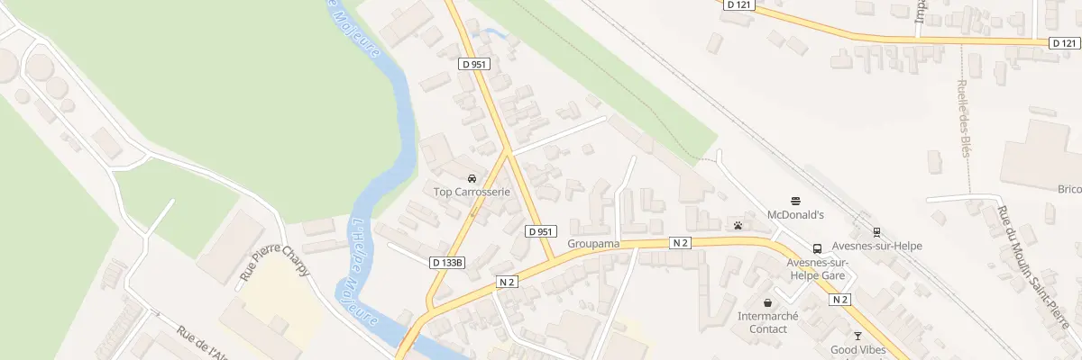 Plan du 4 Rue d’Aulnoye à Avesnes-sur-Helpe