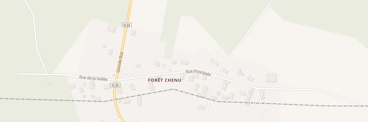 Plan du 17 Rue Principale de Forêt Chenu à Saint-Phal