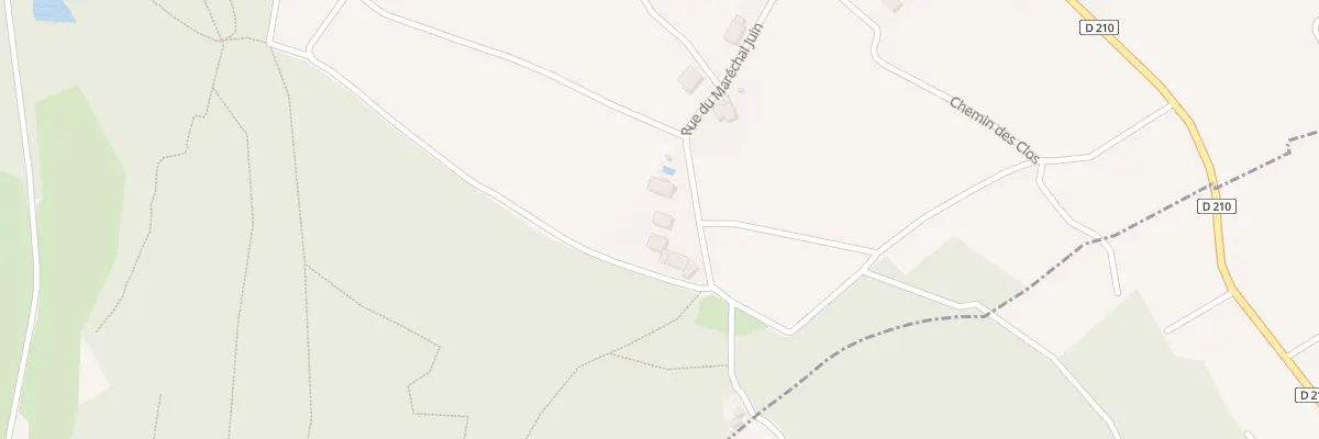 Plan du 5005 Les Patis à Chavot-Courcourt
