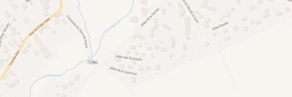 Plan du 8 All des Hetres à Connantre