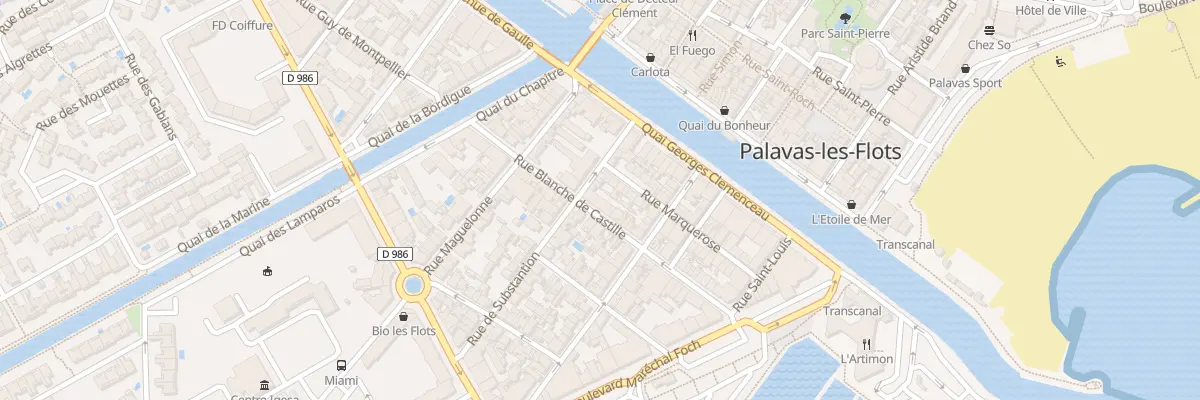 Plan du 9 Rue Substantion à Palavas-les-Flots