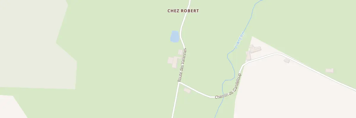 Plan du 883 Rte des Varennes à Vivans