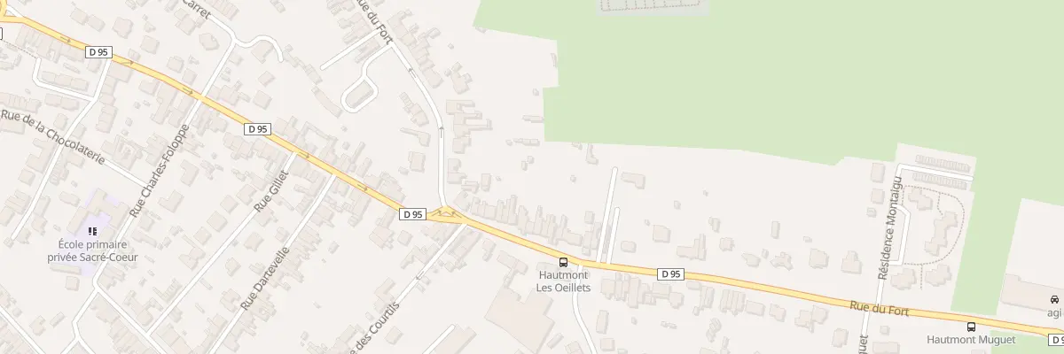 Plan du 137 Rue du Fort à Hautmont