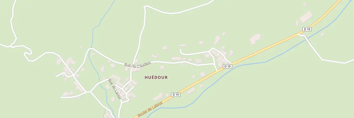 Plan du 5046 Huedour à Saint-Étienne-de-Lugdarès