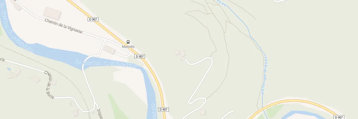 Plan du 5026 Le Roc à Thoiras-Corbès