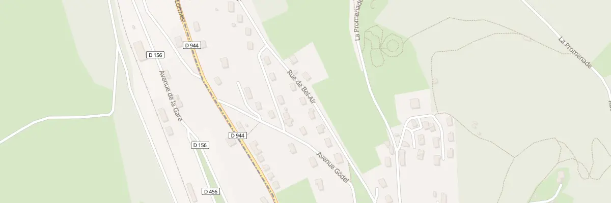 Plan du 9 Rue de Bel Air à Château-Chinon (Ville)