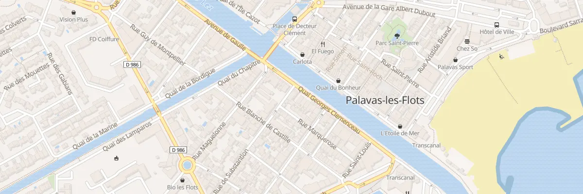 Plan du 1 Rue Substantion à Palavas-les-Flots