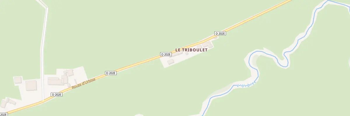 Plan du 5198 Le Triboulet à Céron