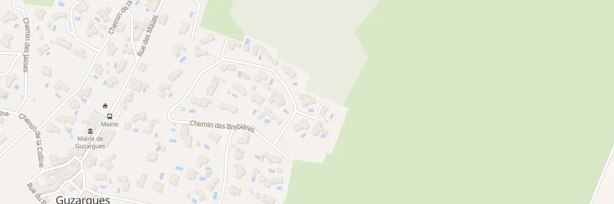 Plan de Lot Le Domaine des Passerilles à Guzargues