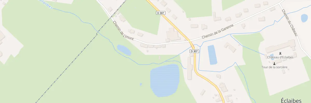 Plan du 1 Che de Limont à Éclaibes