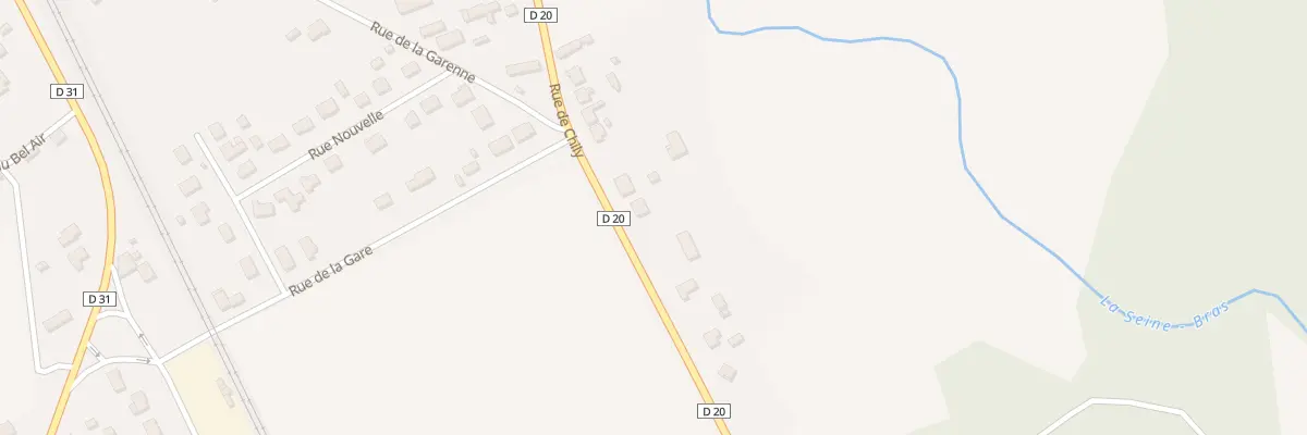 Plan du 8 Rue de Chily à Saint-Mesmin
