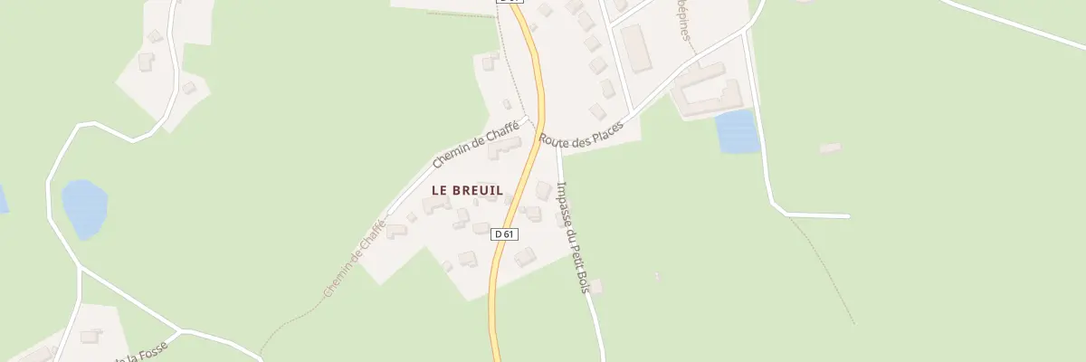 Plan du 49 Rte de Luré à Cremeaux
