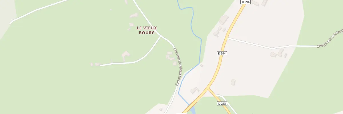 Plan du 5323 Le Vieux Bourg à Molinet