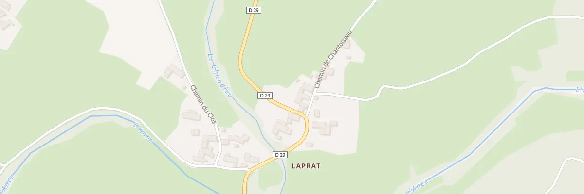 Plan du 23 Che de Chantoiseau à Saint-Julien-d’Ance