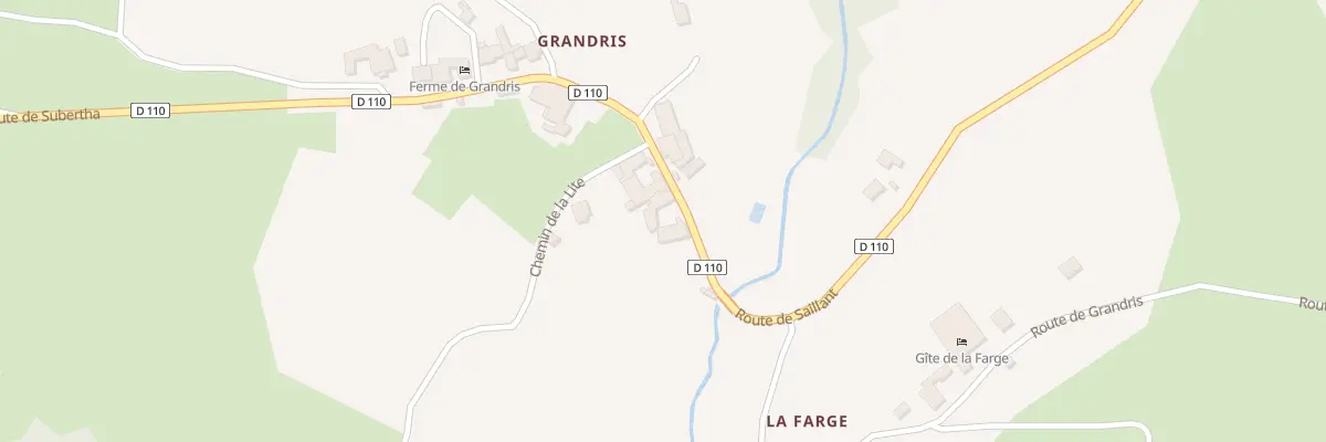 Plan du 121 Rte de Subertha à Saint-Bonnet-le-Courreau