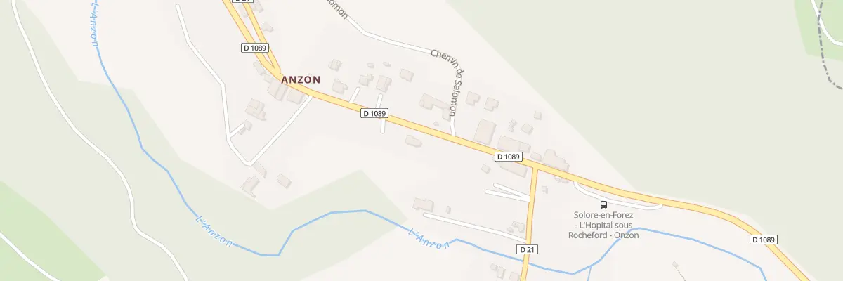 Plan du 311 Rue de l’Anzon à Solore-en-Forez