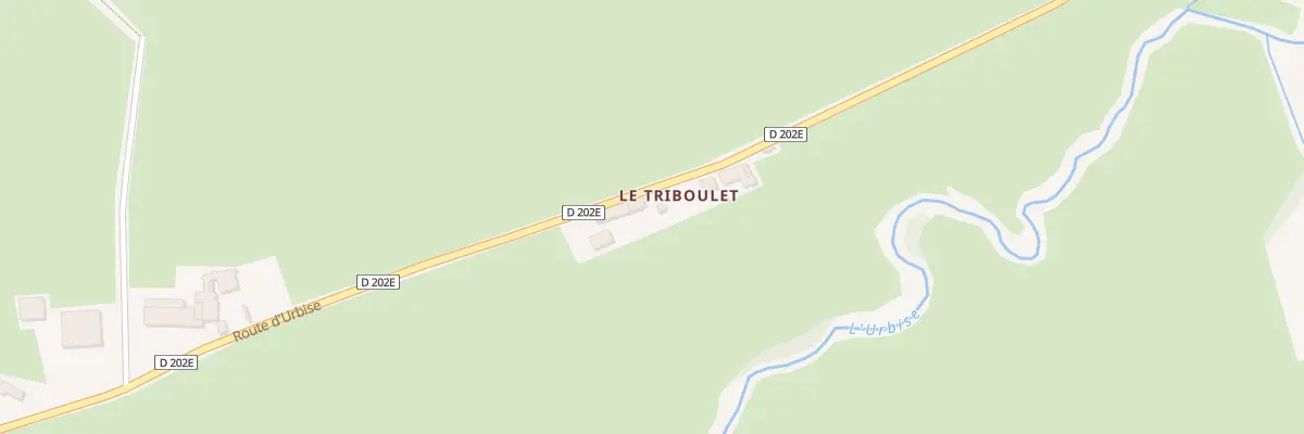 Plan du 5152 Le Triboulet à Céron