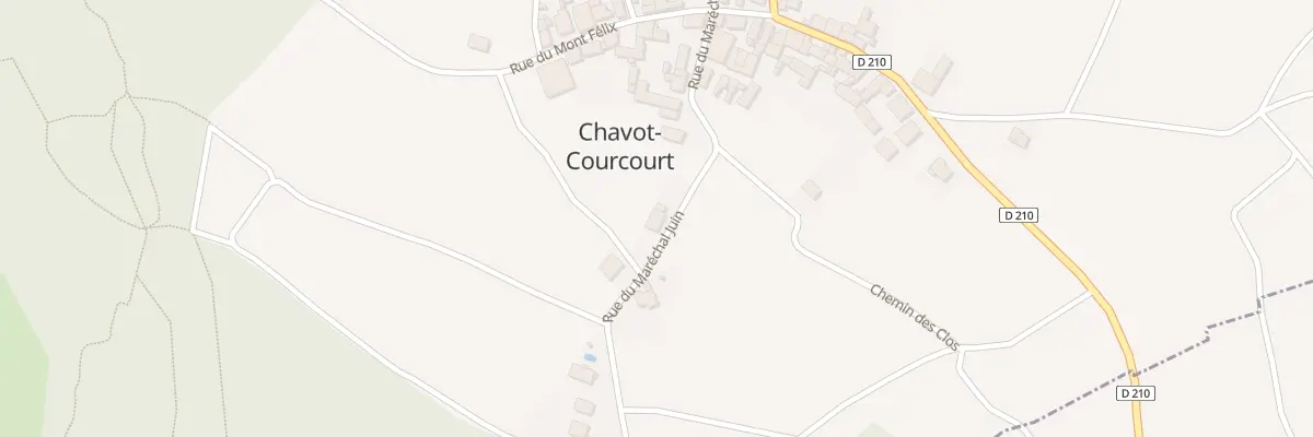 Plan du 20 Rue du Maréchal Juin à Chavot-Courcourt