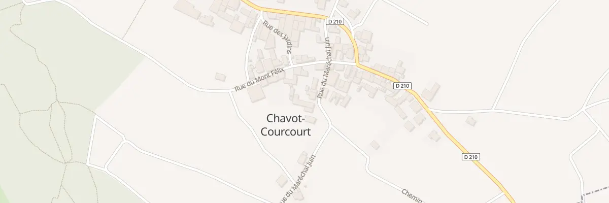 Plan du 12 Rue du Maréchal Juin à Chavot-Courcourt