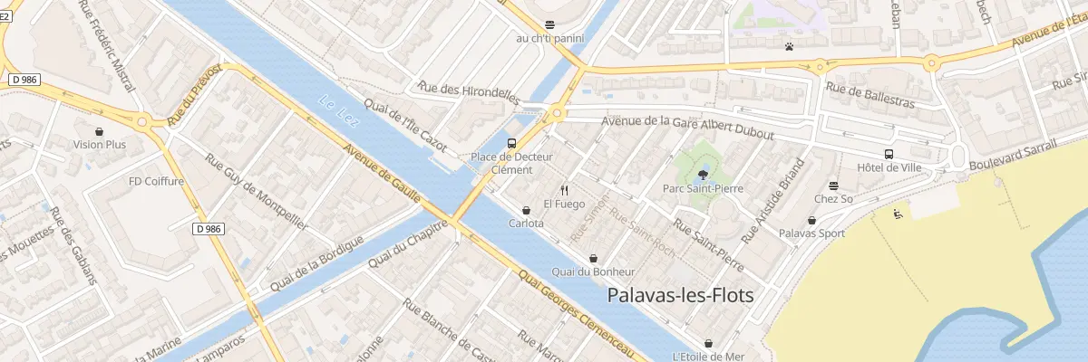 Plan du 37 Rue Saint Roch à Palavas-les-Flots