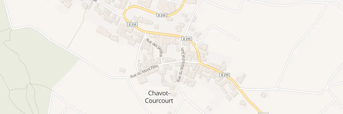 Plan du 5 Rue des Jardins à Chavot-Courcourt