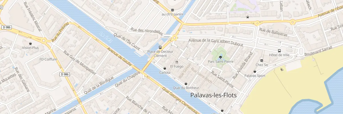 Plan du 35 Rue Saint Roch à Palavas-les-Flots