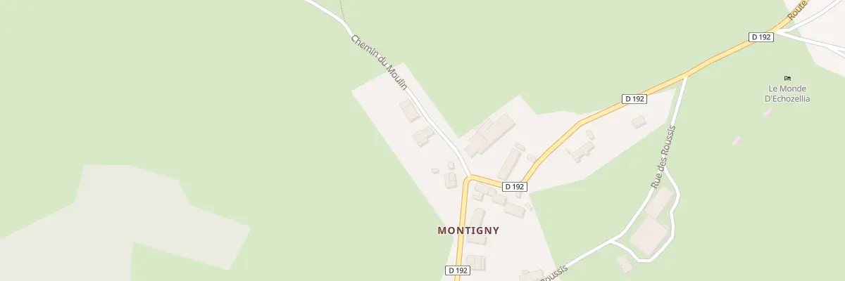 Plan du 1 Che du Moulin (montigny) à Saint-Germain-des-Champs