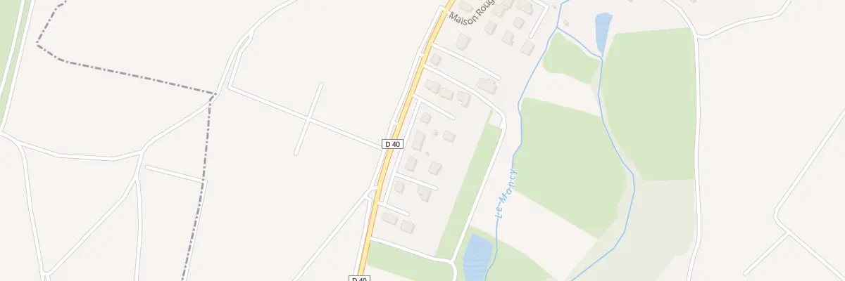 Plan du 7 Les Petits Pres à Mancy