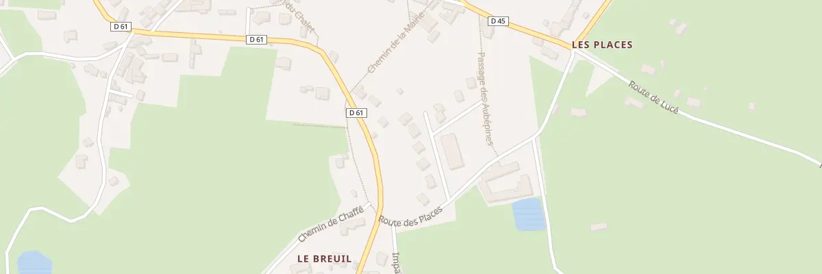 Plan du 79 Imp des Pruniers à Cremeaux