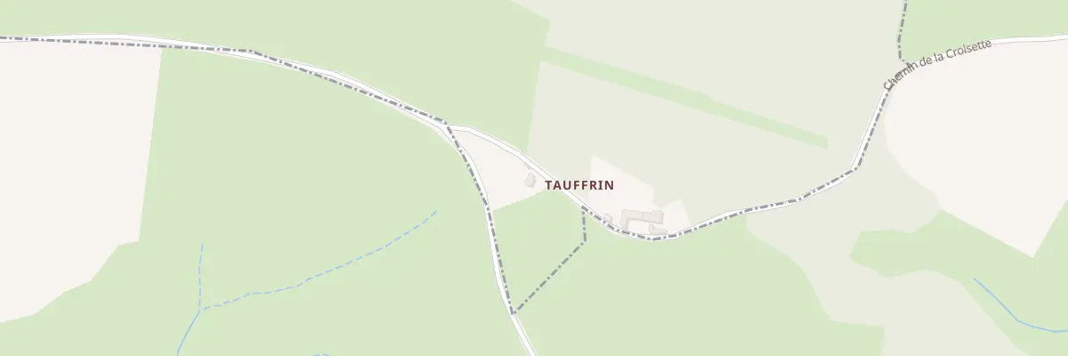 Plan du 2 Che de Tauffrin à Marly-sous-Issy