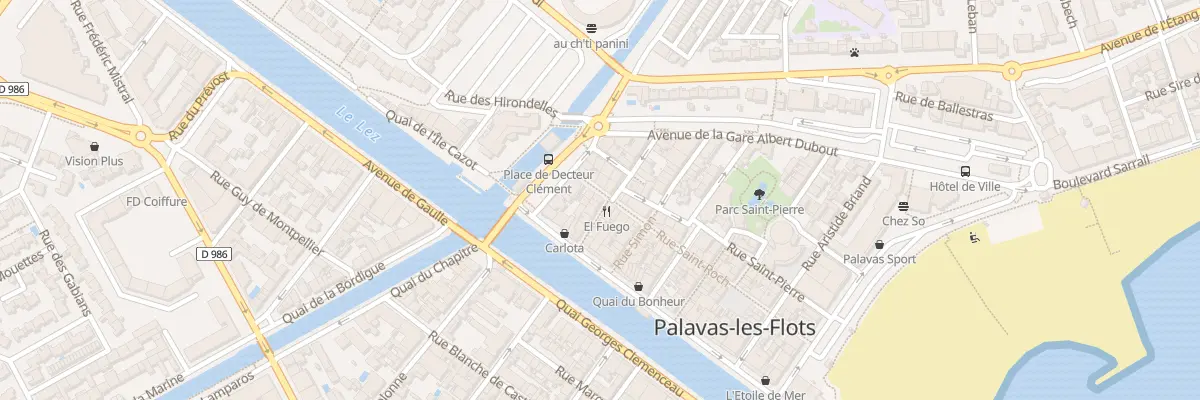 Plan du 35B Rue Saint Roch à Palavas-les-Flots