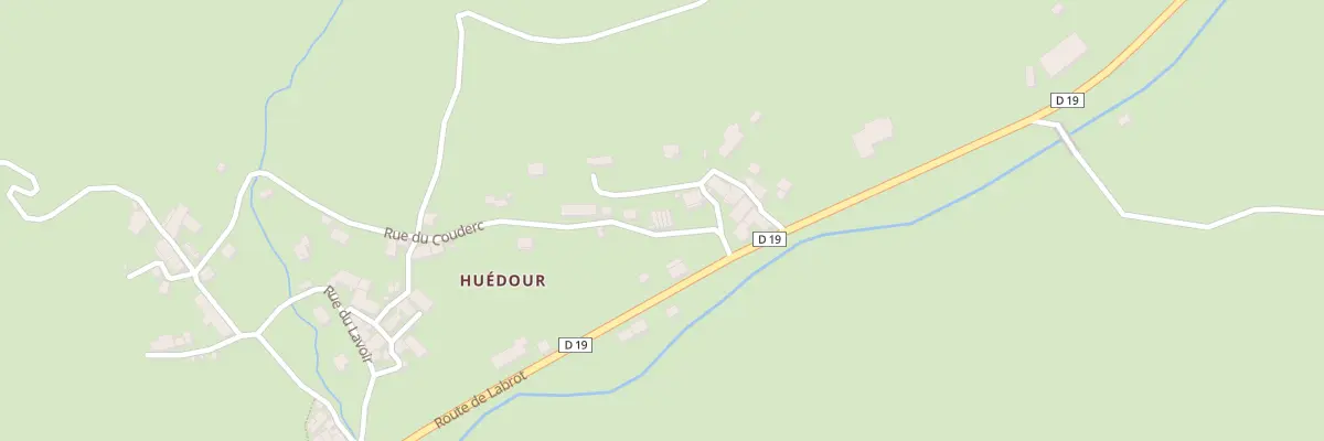 Plan du 5047T Huedour à Saint-Étienne-de-Lugdarès