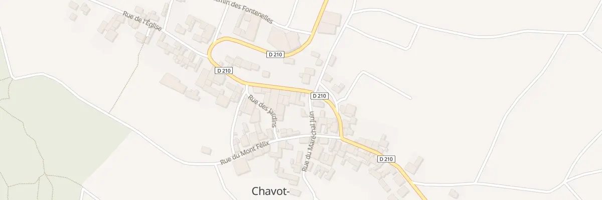 Plan du 2 Rue du Maréchal Juin à Chavot-Courcourt